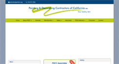 Desktop Screenshot of calpainters.org